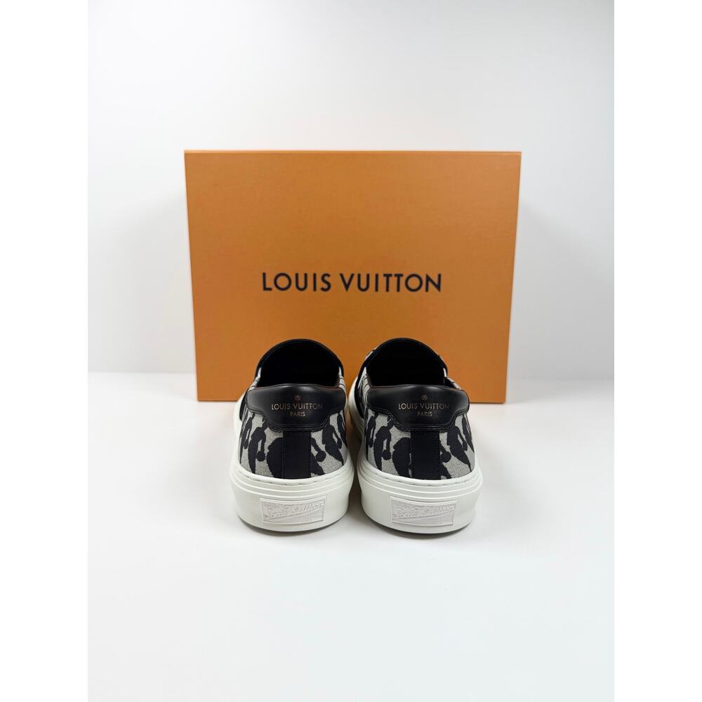 Size 7LV/8US - Louis Vuitton x NBA Trocadero Slip On NEW - Picture 5 of 11